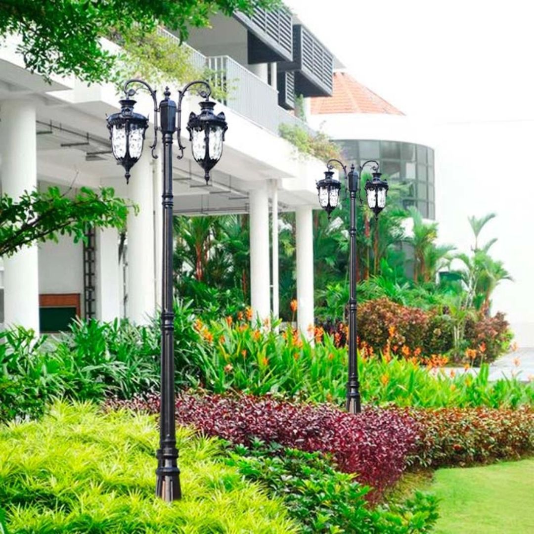Outdoor Garden Lamp IP65 Waterproof Aluminum Post Light