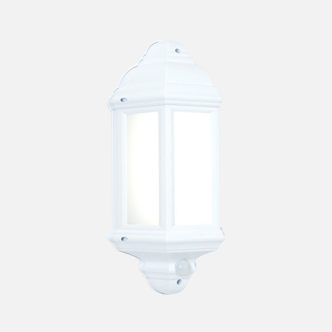 Outdoor Wall Light Black PIR 7W 240V LED IP44 Security