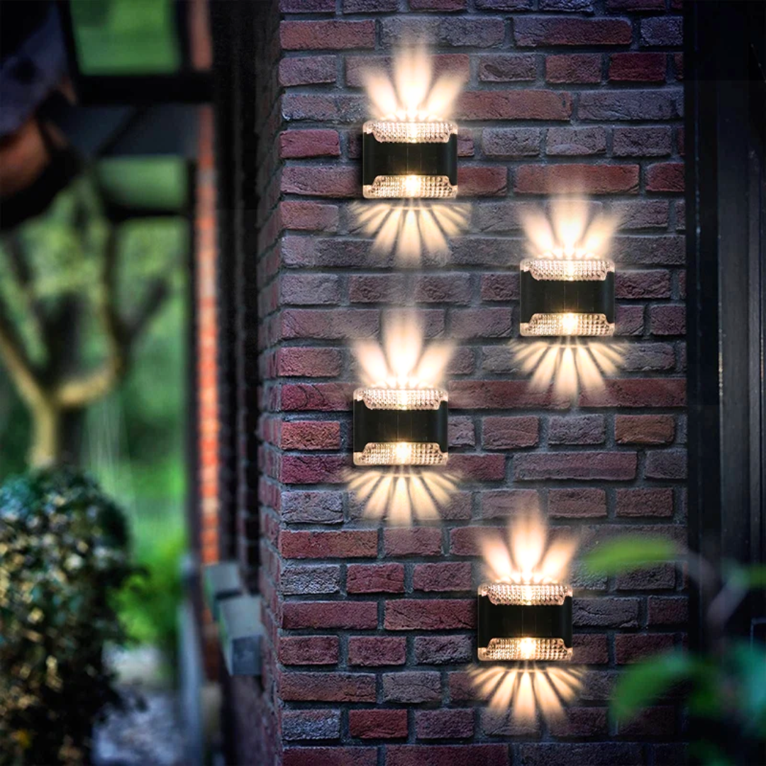 Solar Wall Light – Eco-Friendly, Auto On/Off, Outdoor