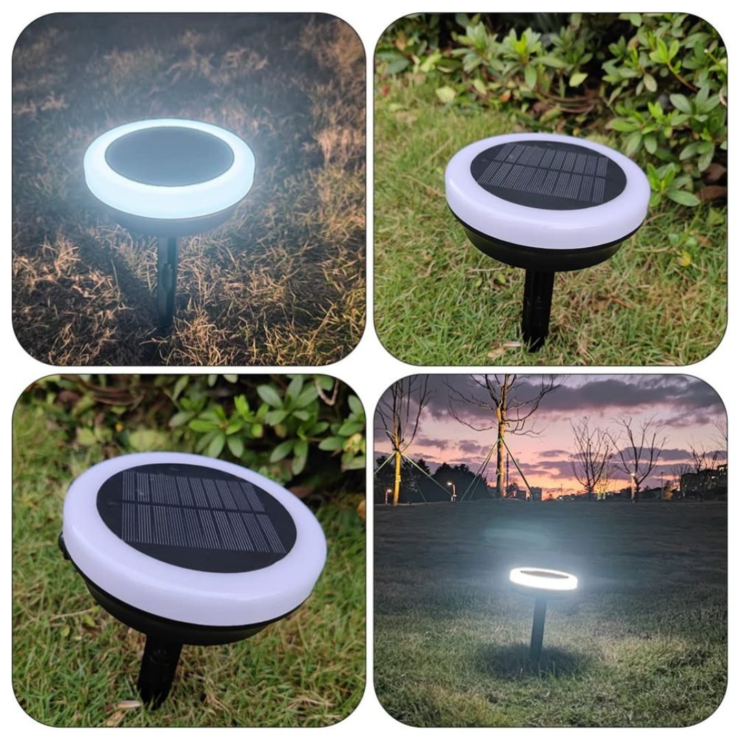 Multicolor Solar Garden Lights with Dusk to Dawn – 5 Modes Outdoor Lighting