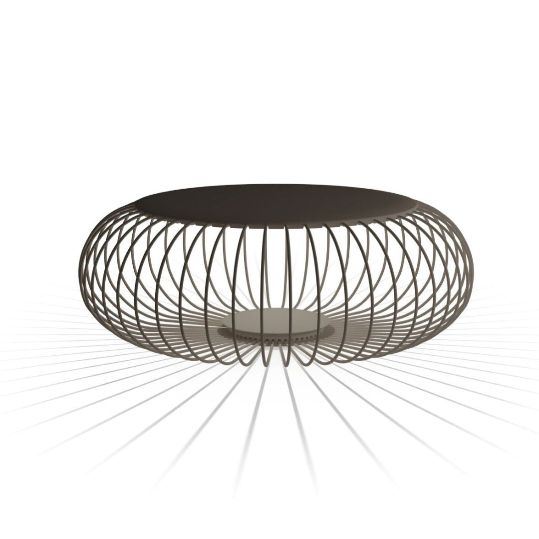 Outdoor LED Floor Lamp Stainless Steel Sand Ash IP65