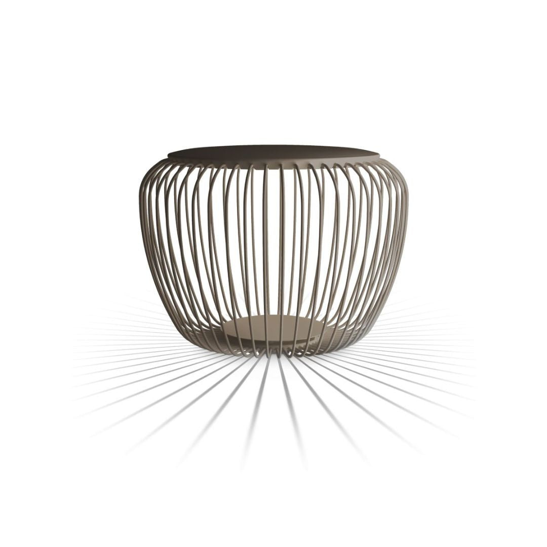 Outdoor LED Floor Lamp Stainless Steel Sand Ash IP65
