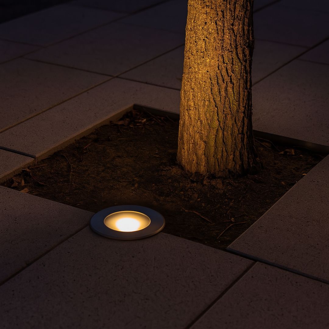 Inground LED Light 24V 2.5W 316 Stainless Steel IP65 Rated