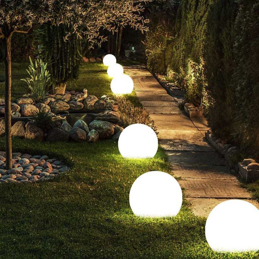 Solar Garden Lights – 16 Colors, Weather-Resistant, Outdoor Landscape Lighting