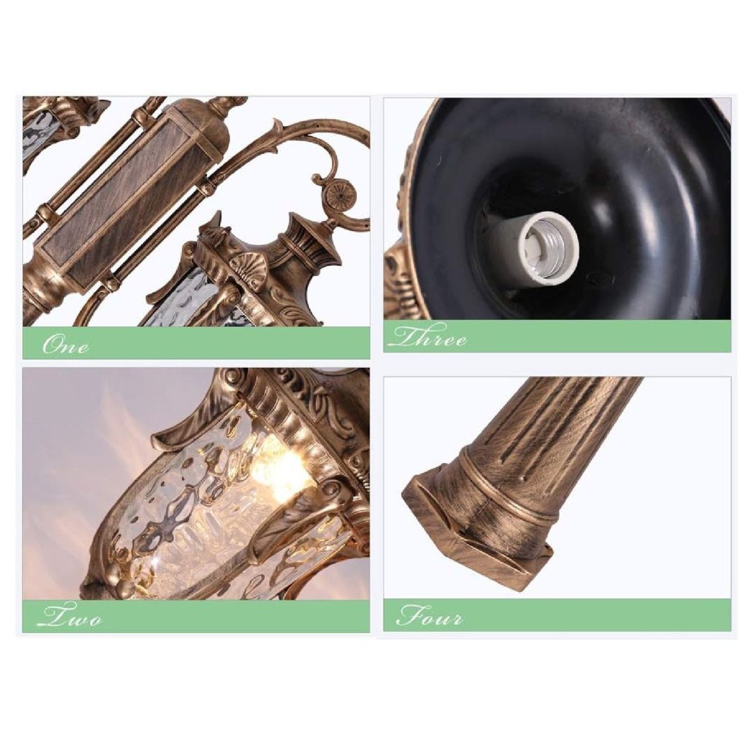 Outdoor Garden Lamp IP65 Waterproof Aluminum Post Light