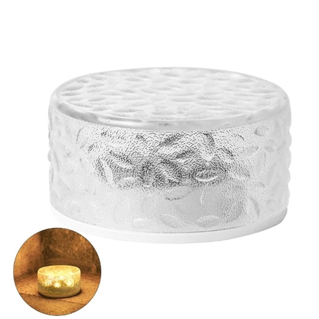 Solar Ice Brick Light Outdoor LED Waterproof Garden Lamp