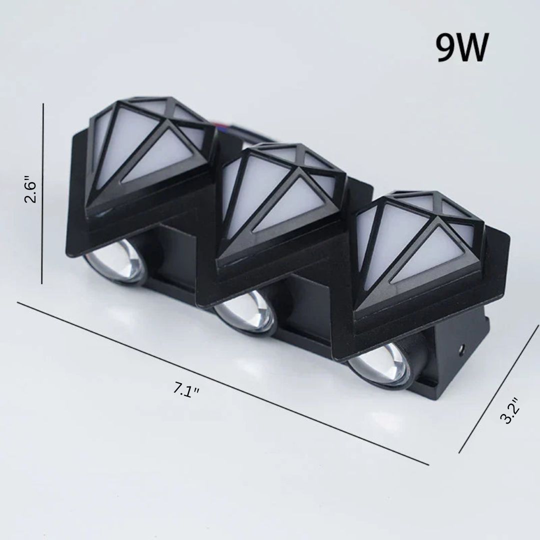 Waterproof Outdoor Wall Lamp with LED Lighting – Stylish Exterior Sconce