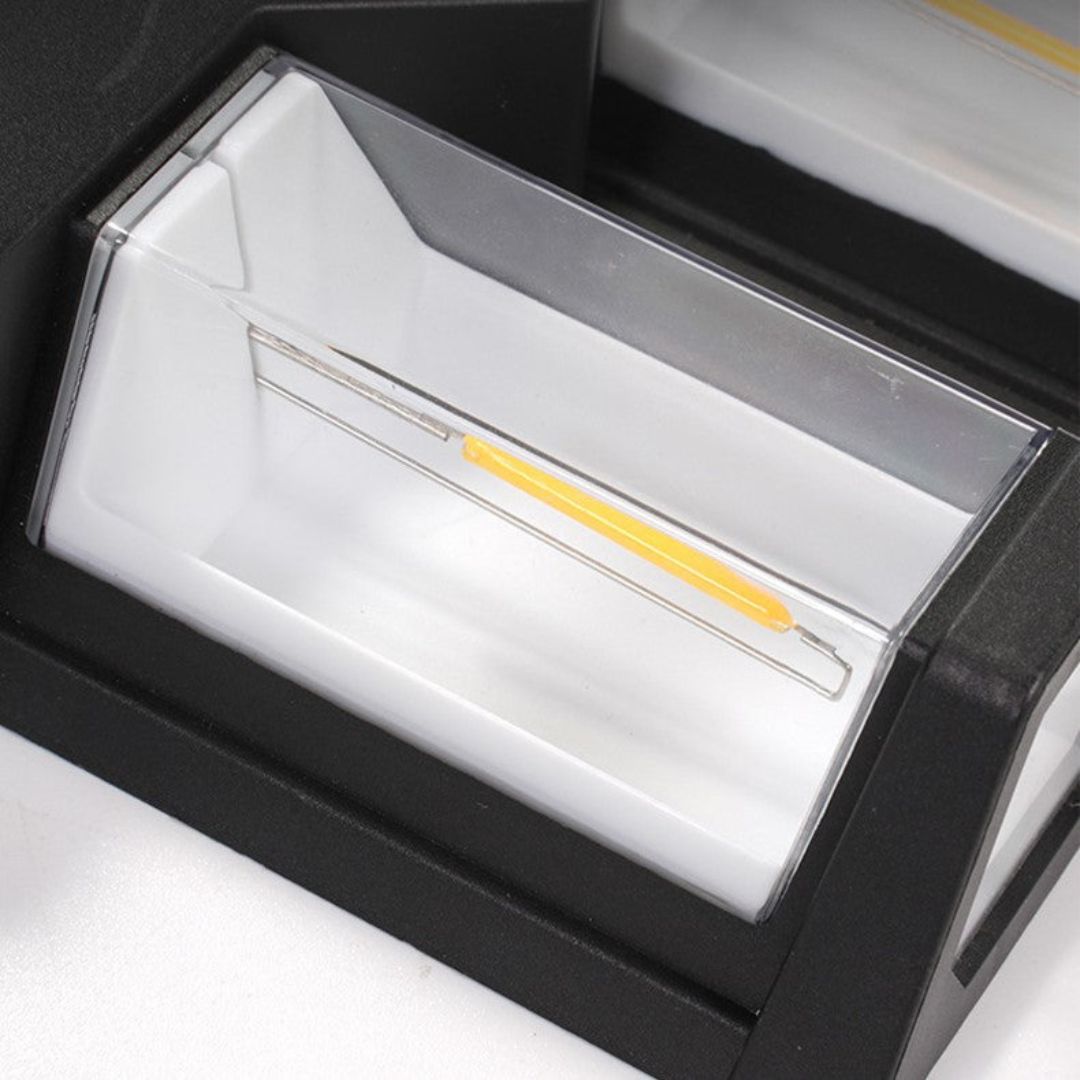 Solar Wall Light Outdoor with Motion Sensor and 3 Lighting Modes