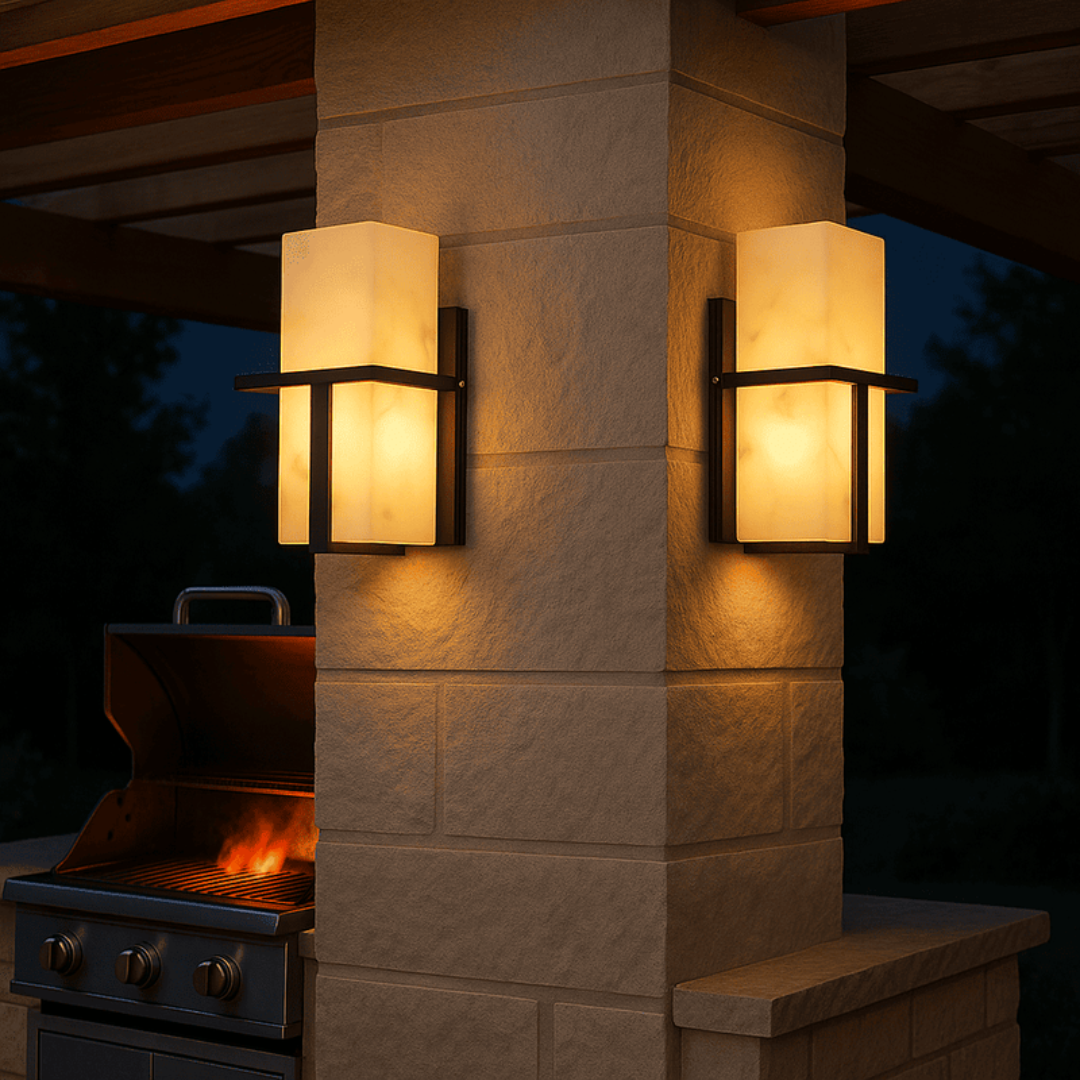 Solar Wall Lights – Weatherproof, Auto Dusk-to-Dawn