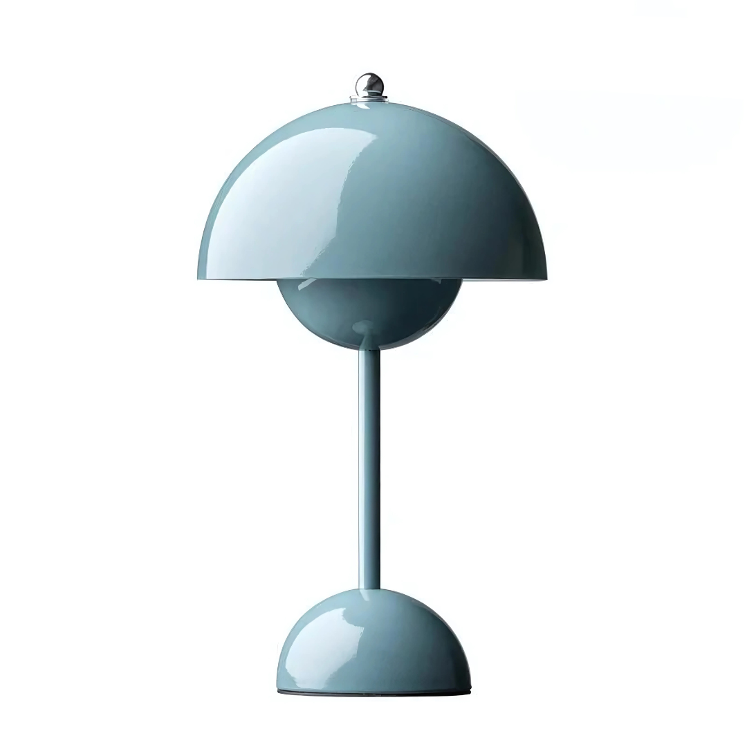 Retro Mushroom Table Lamp – Dimmable, Cozy Light