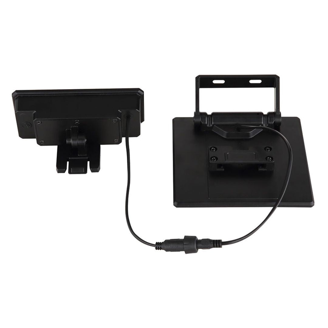 LED Solar Wall Light with Motion Sensor IP65 500lm Black