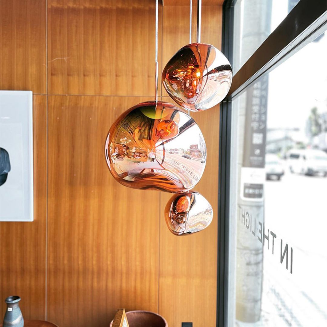 Acrylic Pendant Light – E27, Polished Finish, 4 Sizes
