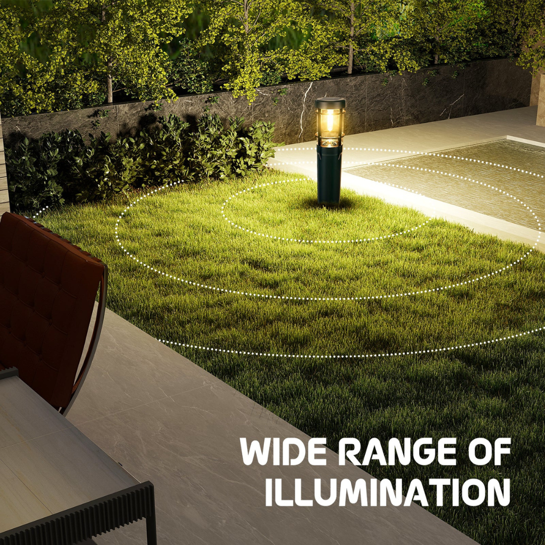 Solar Pathway Lights – Waterproof, 14h, Auto On/Off