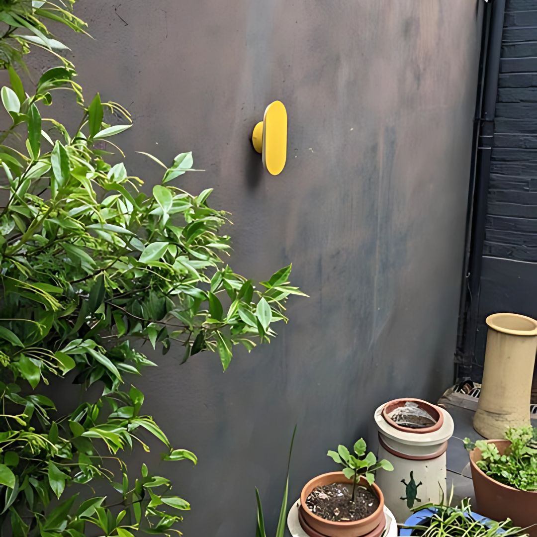 Waterproof Mini Diffuser Outdoor Wall Light – Dimmable LED Wall Lantern