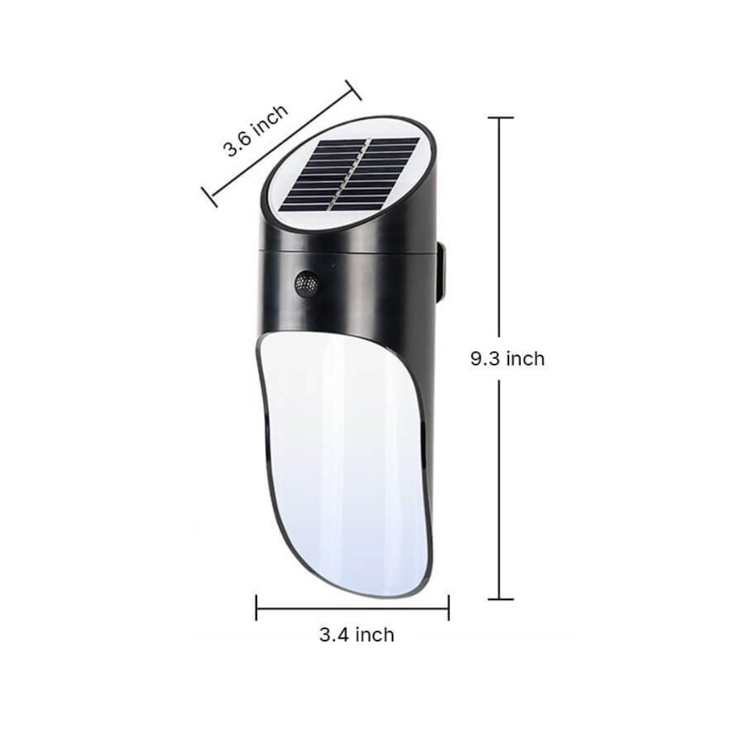 Solar Powered LED Wall Light Outdoor Waterproof Motion Sensor