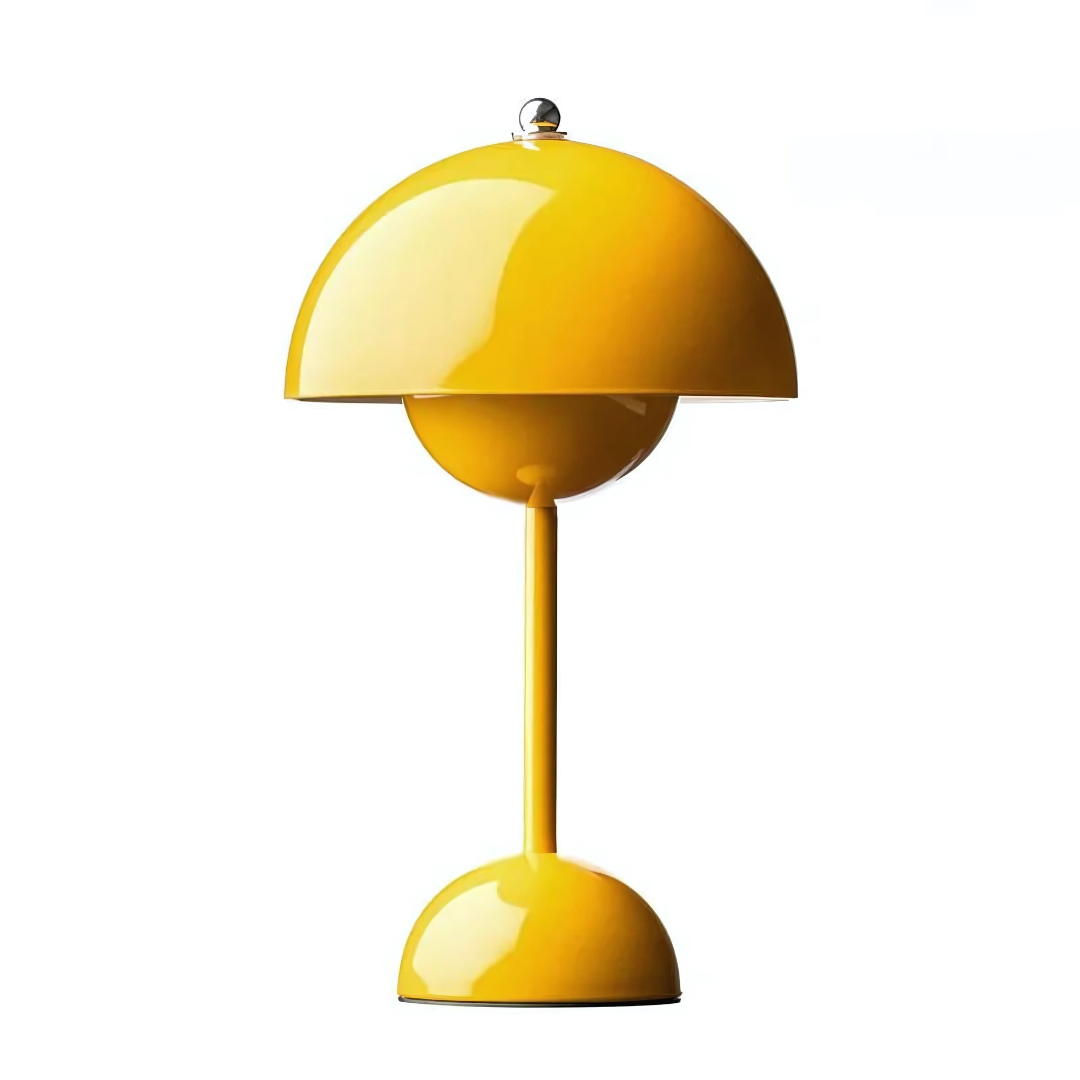 Retro Mushroom Table Lamp – Dimmable, Cozy Light