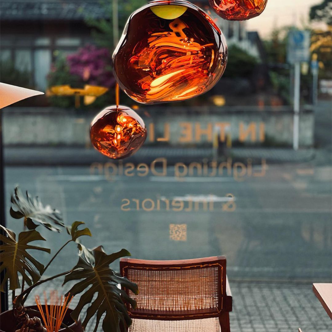 Acrylic Pendant Light – E27, Polished Finish, 4 Sizes