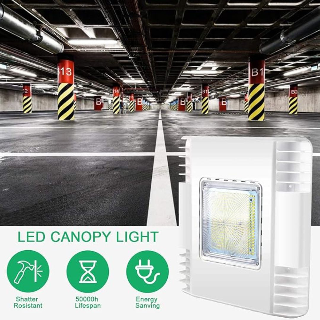150W LED Canopy Light Outdoor Waterproof 5700K Ceiling Mount Fixture