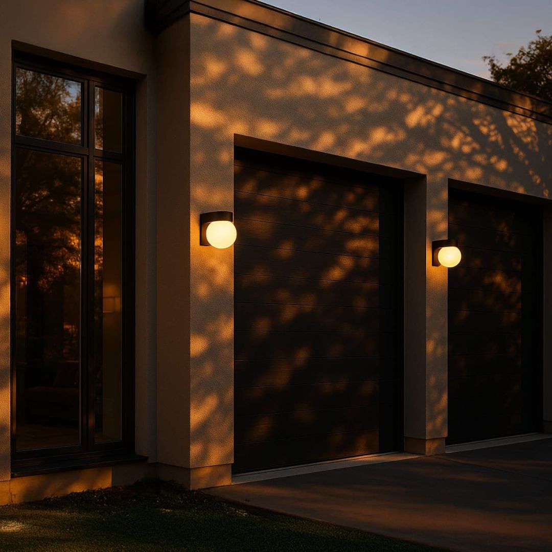IP65 Waterproof Globe Lighting Fixture – Modern Wall Light for Outdoor Use