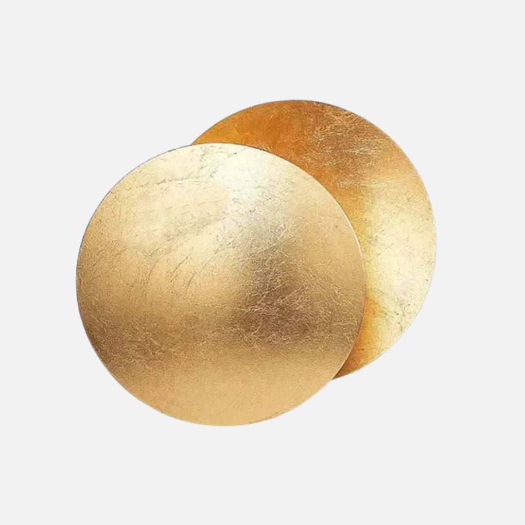 Gold Eclipse LED Wall Lamp – Modern Rotating Wall Light