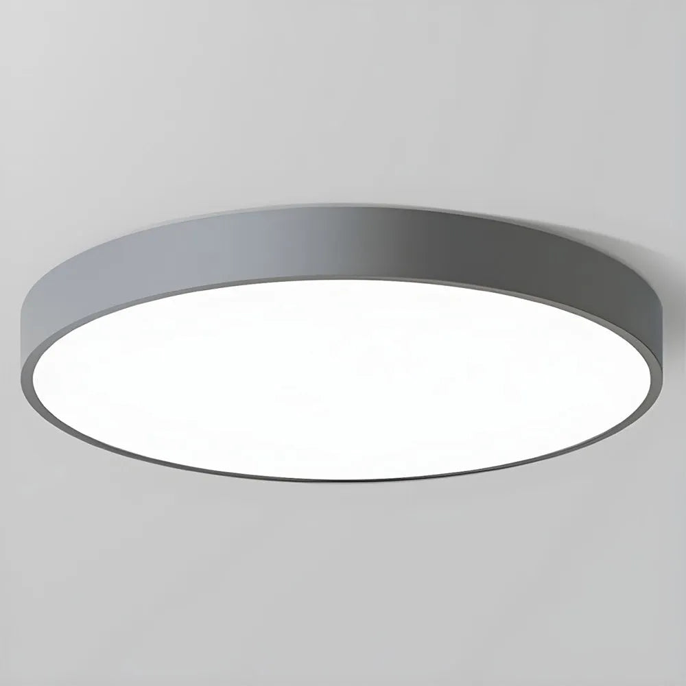 Variant image for Modern Round Flush Mount Ceiling Light, Energy-Efficient LED Fixture-2