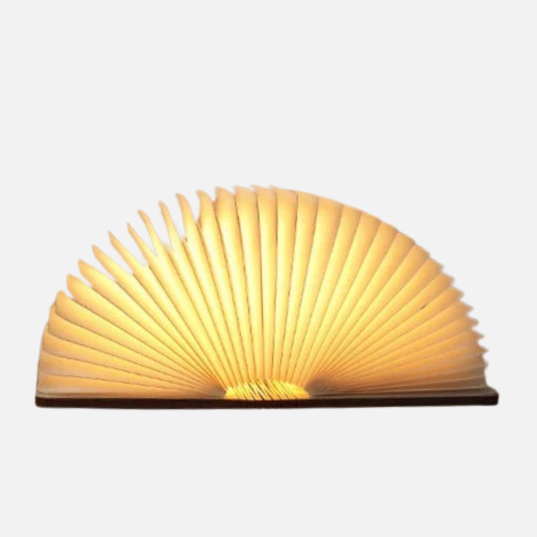 Foldable LED Lamp with 360-Degree Adjustable Design – Warm White Light