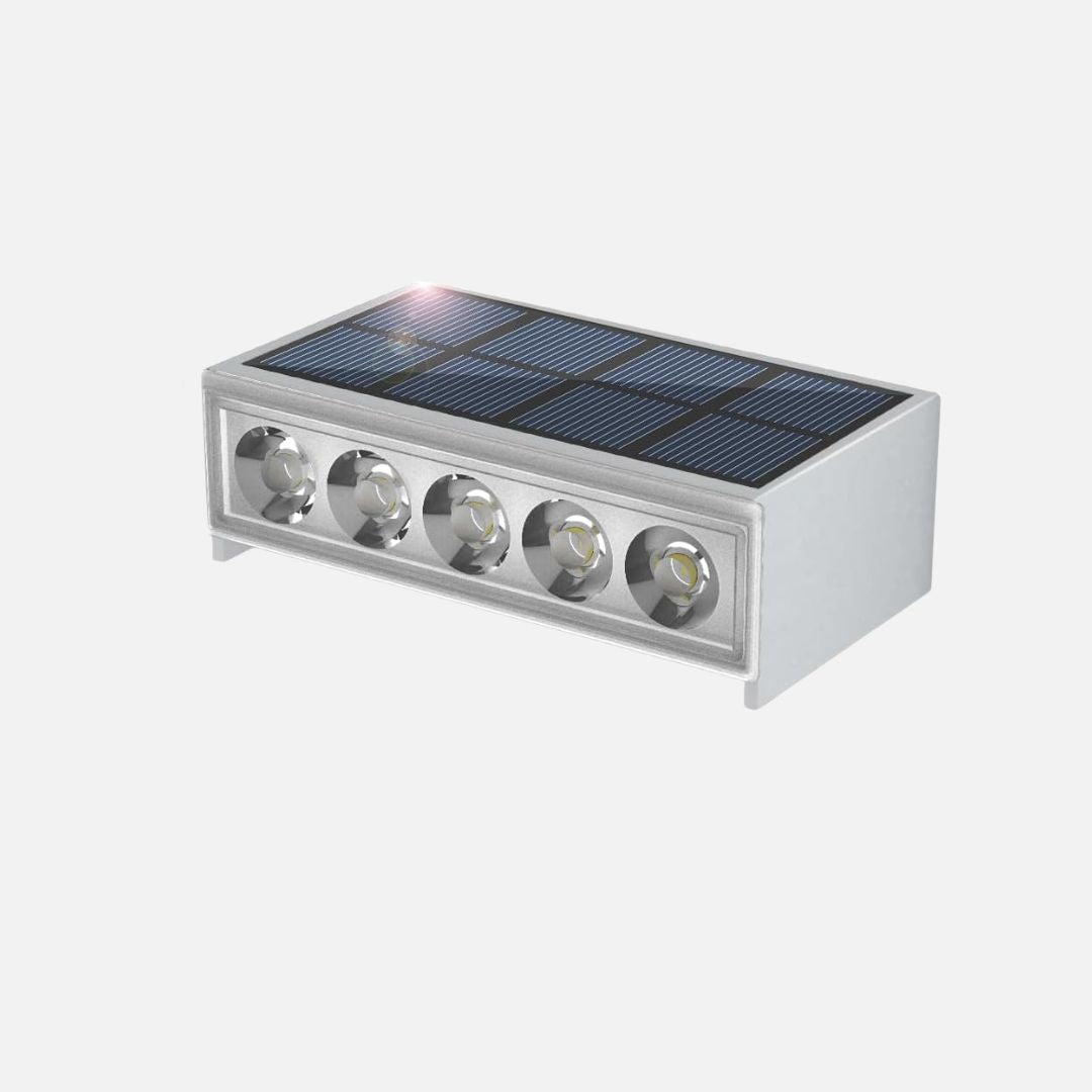 Solar Step Lights Outdoor Waterproof LED Deck Lighting for Stairs
