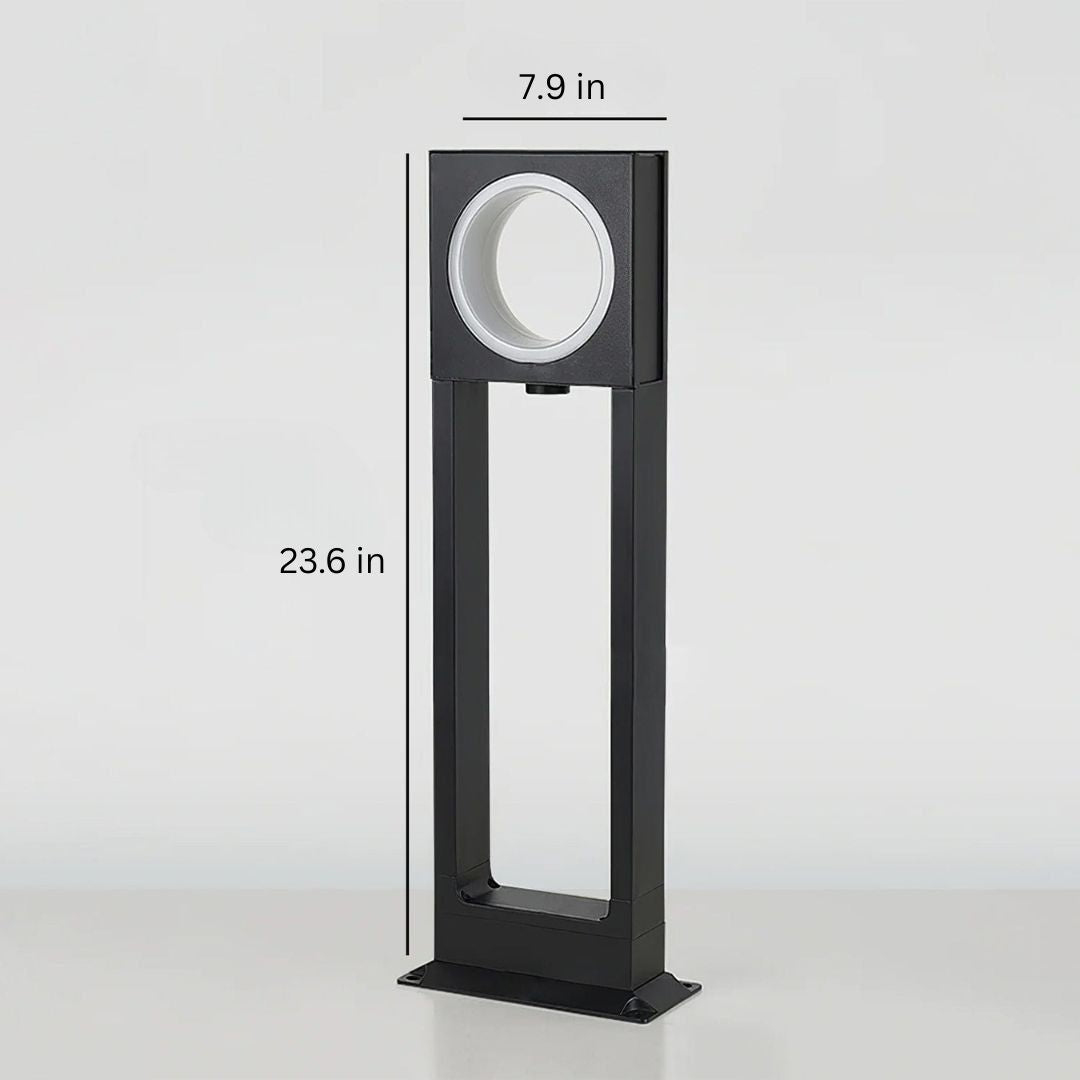 Weatherproof Outdoor Bollard Light for Gardens and Pathways - 3000K LED