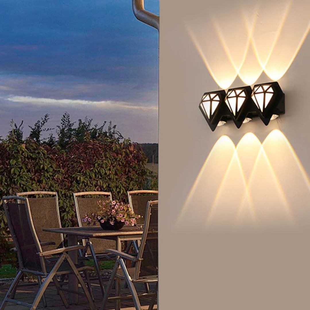 Waterproof Outdoor Wall Lamp with LED Lighting – Stylish Exterior Sconce
