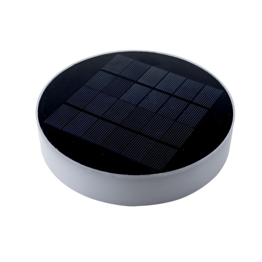 Solar LED Garden Light with Spike Black Outdoor Lamp