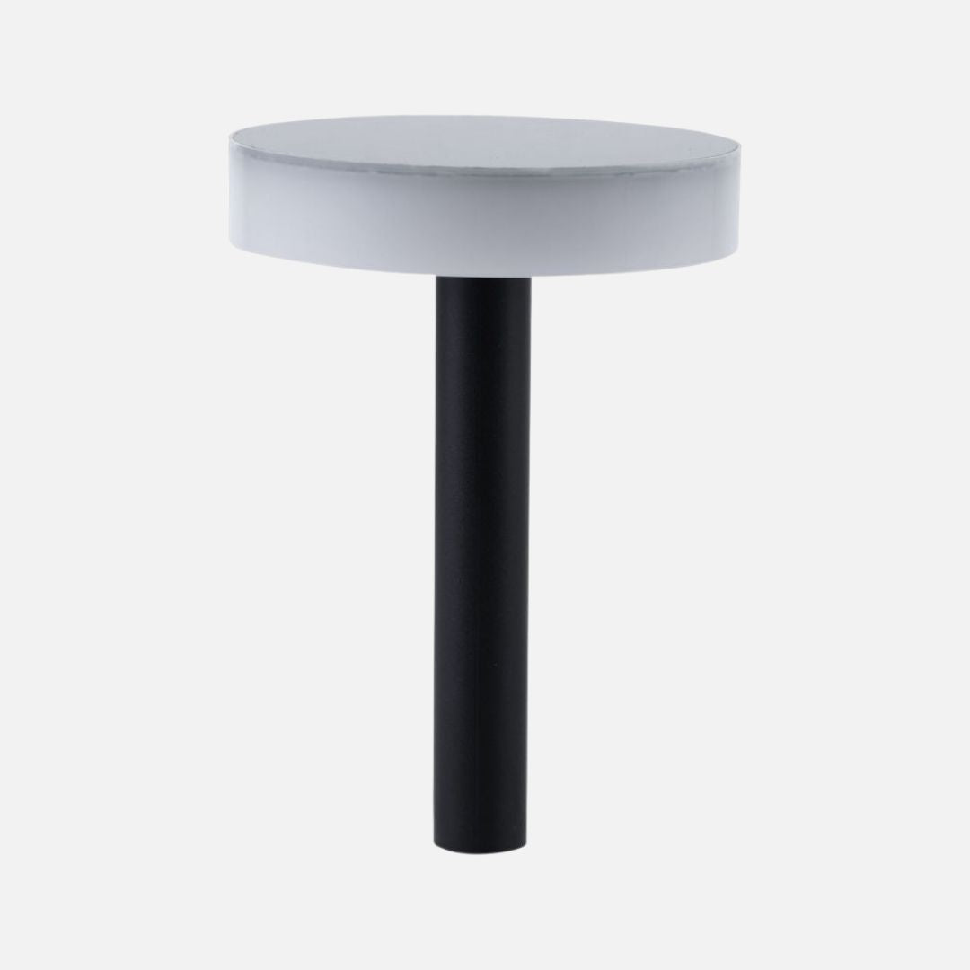 Solar LED Garden Light with Spike Black Outdoor Lamp
