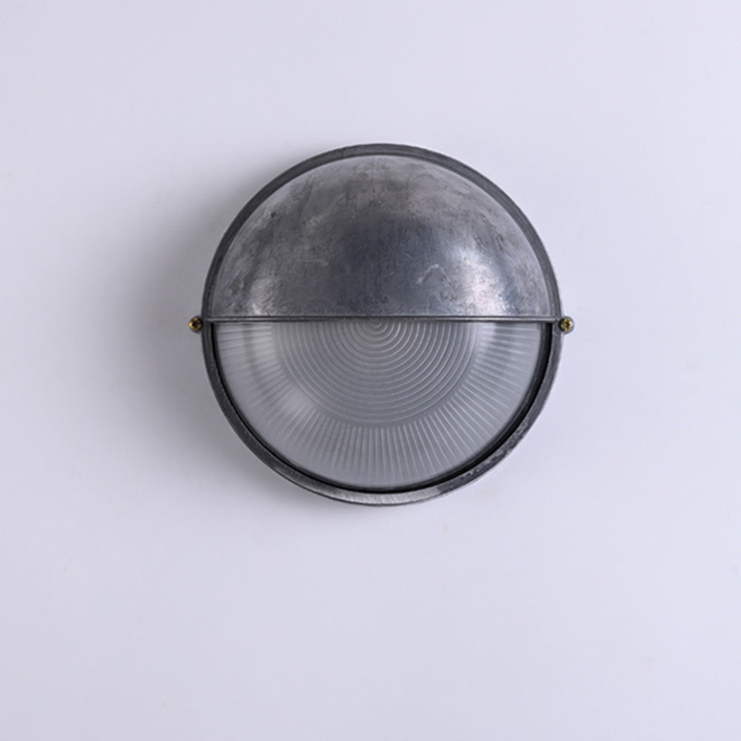 Modern Waterproof Outdoor Wall Sconce - Sleek Aluminum and Glass Design