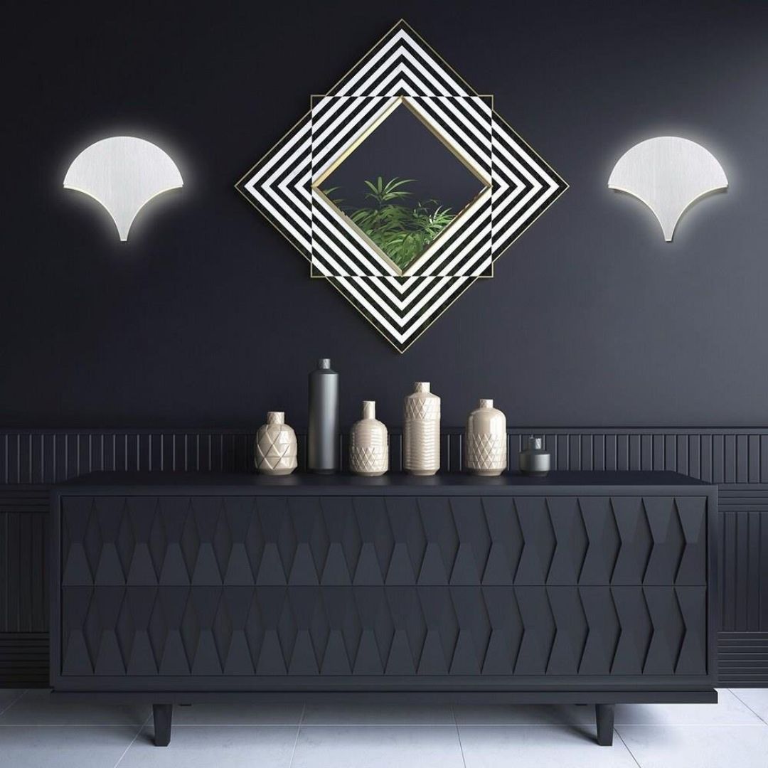 LED Wall Sconce Light 12 Inch Dimmable Aluminum Contemporary Fixture