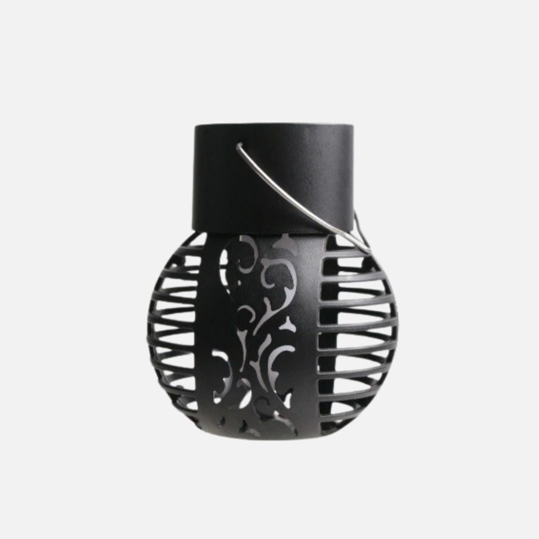 Solar Hanging Lantern Lights Outdoor Waterproof Flame Effect