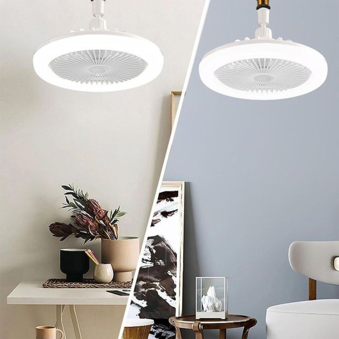 Ceiling Fan LED Light Bulb with Remote Control E27 Socket
