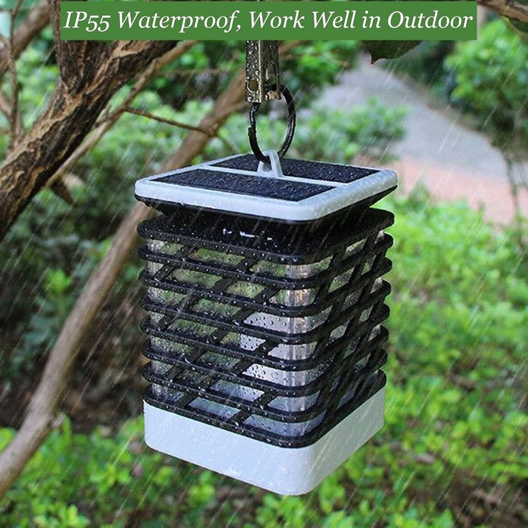 Solar LED Lantern Lights Outdoor Waterproof Warm White