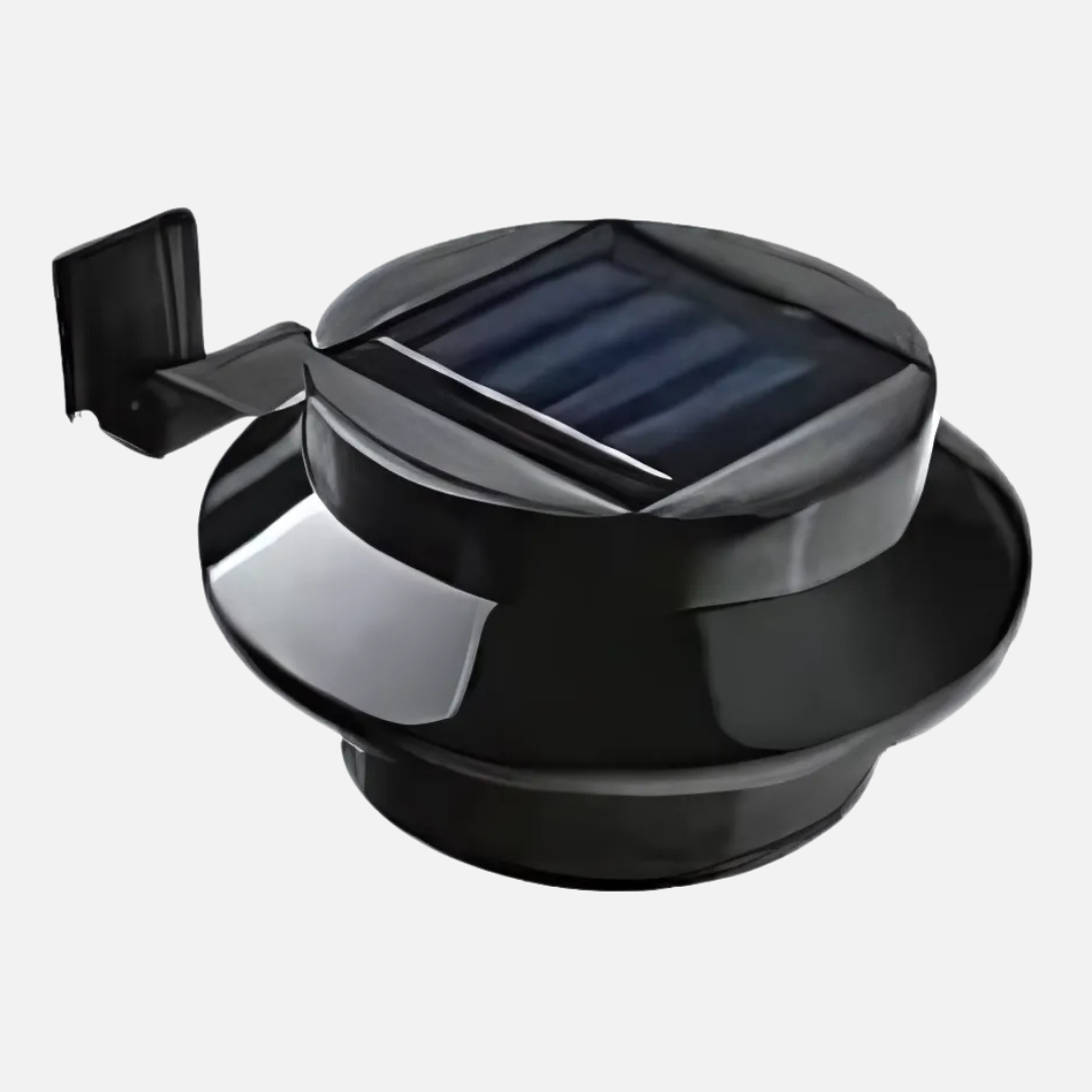 Solar Gutter Lights Set of 2 – Outdoor Solar Lights for Garden Illumination