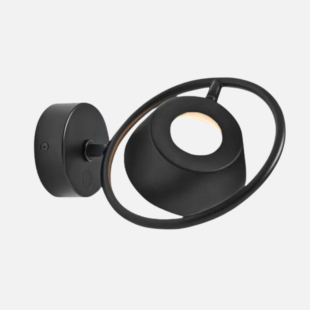 Wall Light with Adjustable Shade in Champagne Finish 3000K LED