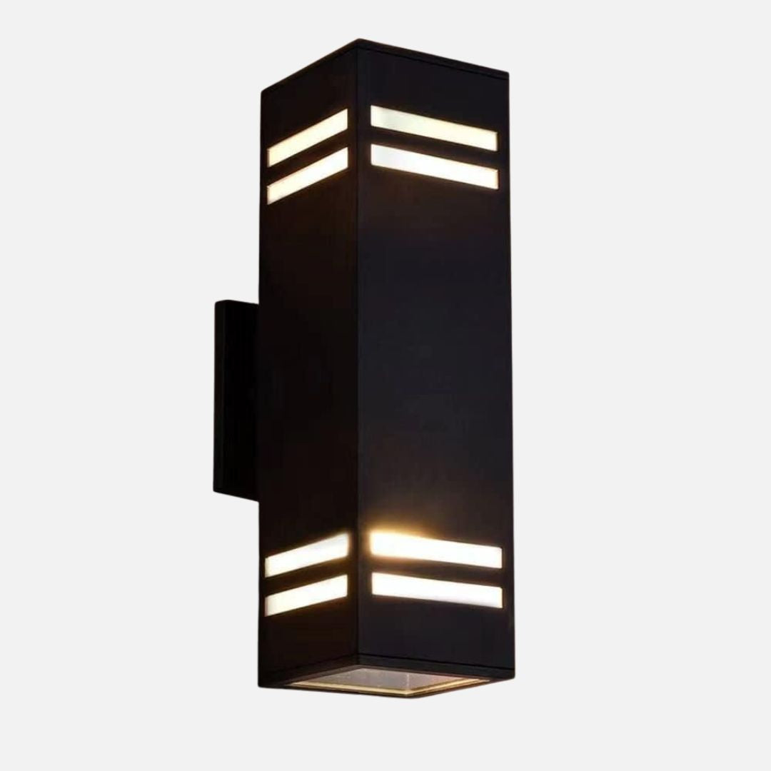 Outdoor Wall Sconce Light IP65 Bronze Aluminum Modern
