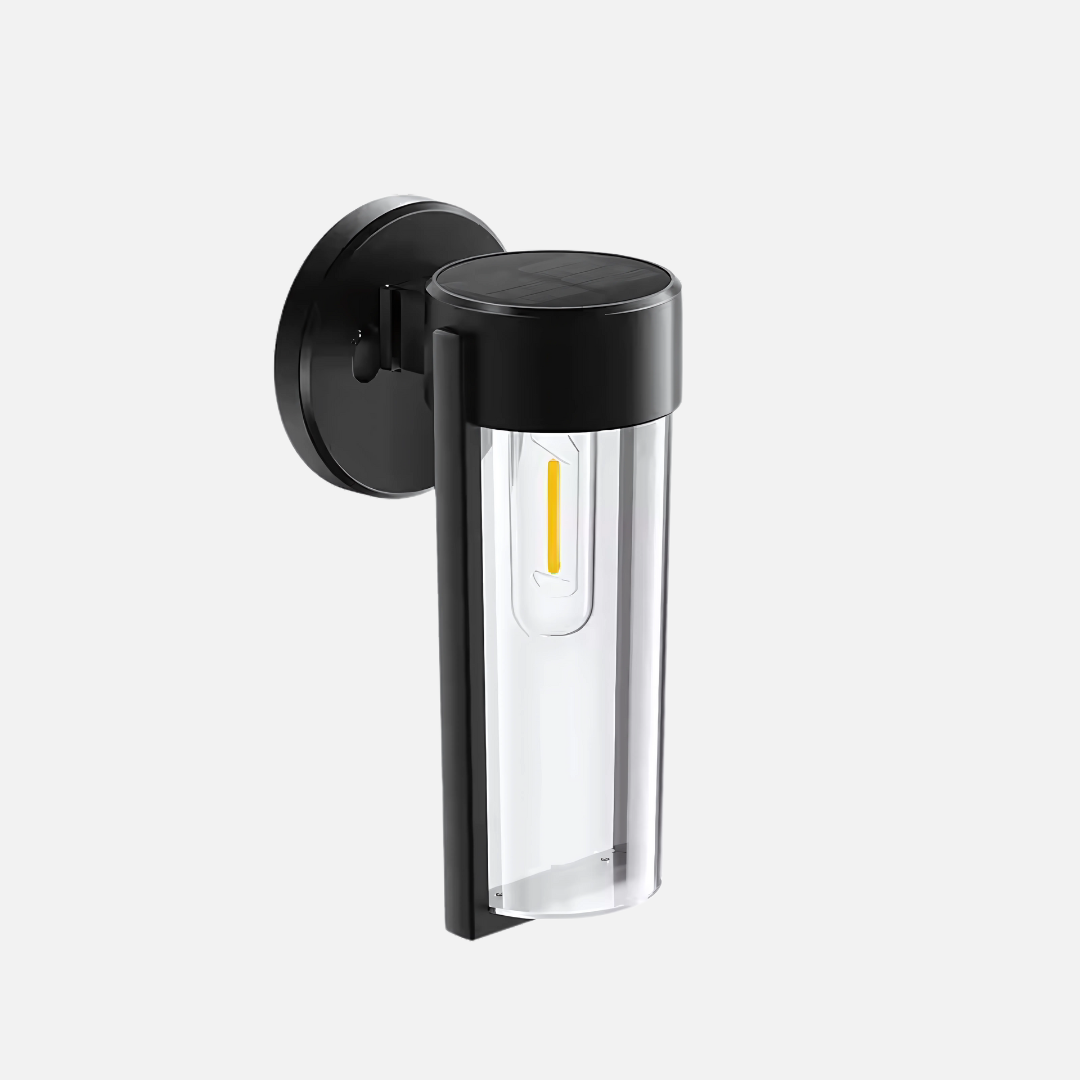 Solar Wall Lights Outdoor, Waterproof Auto On/Off Outdoor Light Fixtures