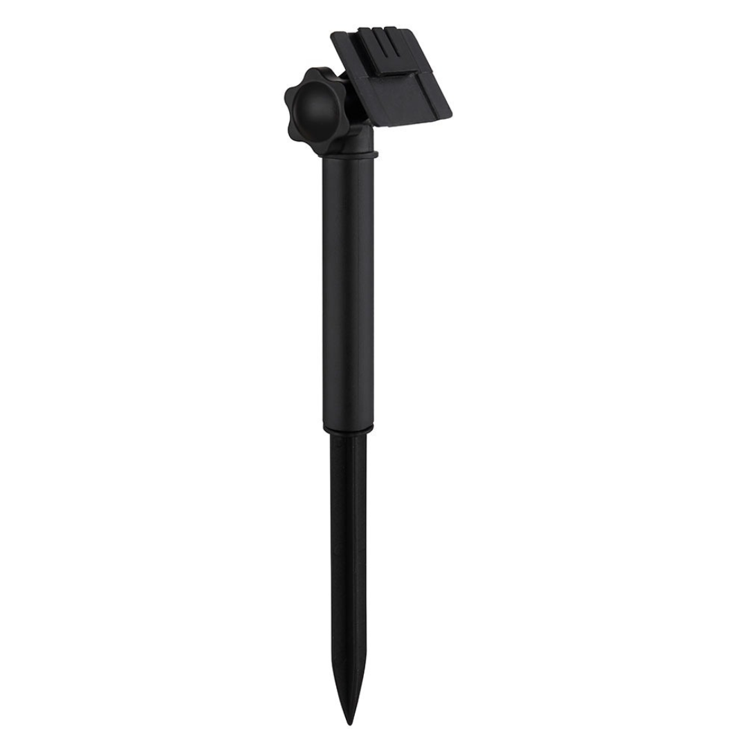LED Solar Garden Light Sunflower Yellow Black Outdoor