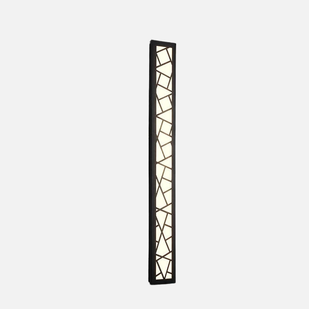 Waterproof Modern Outdoor Wall Sconce with Dimmable LED Lighting