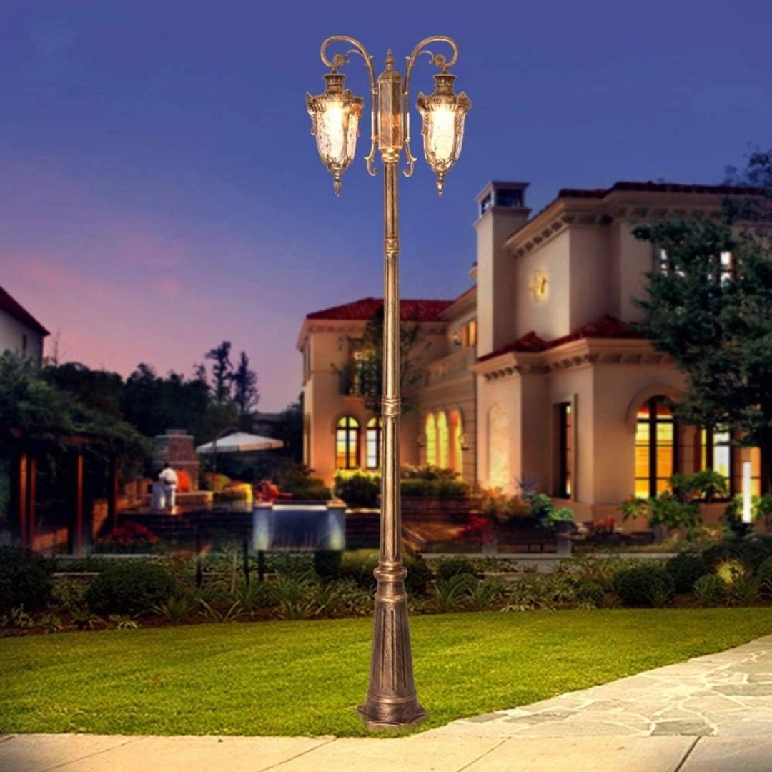 Outdoor Garden Lamp IP65 Waterproof Aluminum Post Light