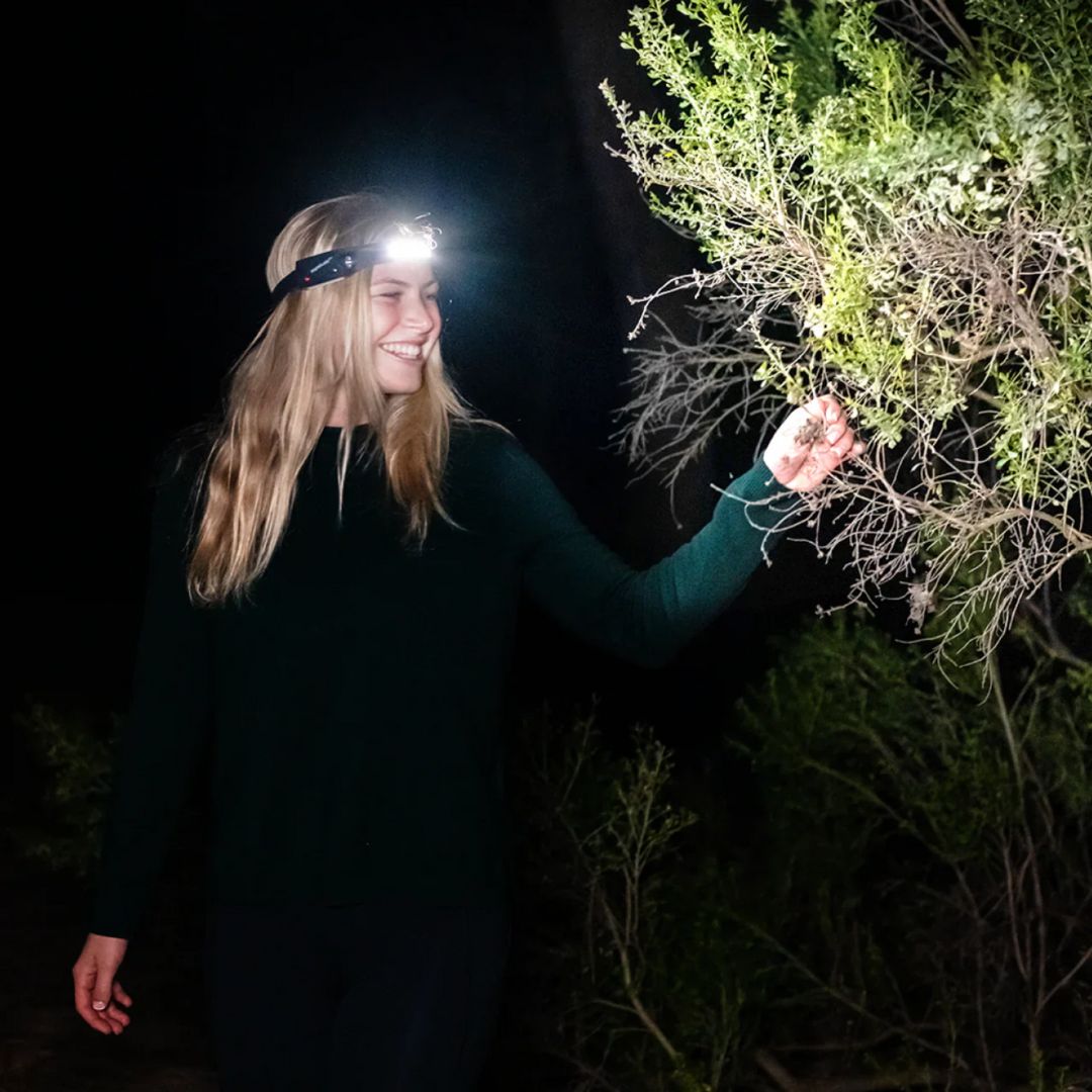Rechargeable LED Headlamp with 230° Wide-Angle Vision, Motion Sensor & Waterproof Design - Best Headlamp for Outdoor Adventures
