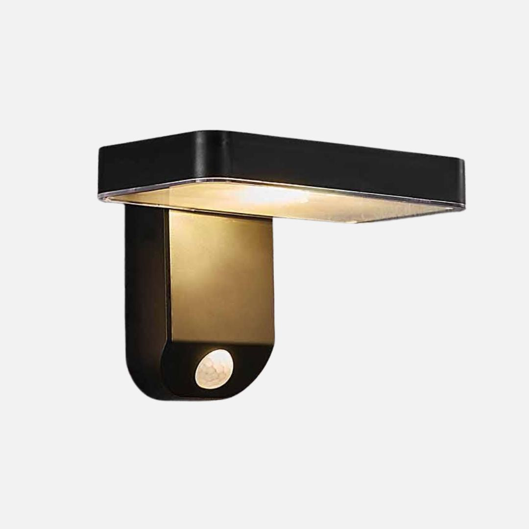 Solar-Powered Outdoor Wall Light with Motion Sensor – Modern Design, Cordless
