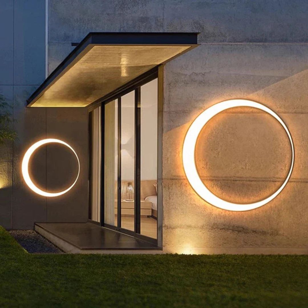 IP65 Waterproof Outdoor Wall Light – Modern Stainless Steel Wall Lantern