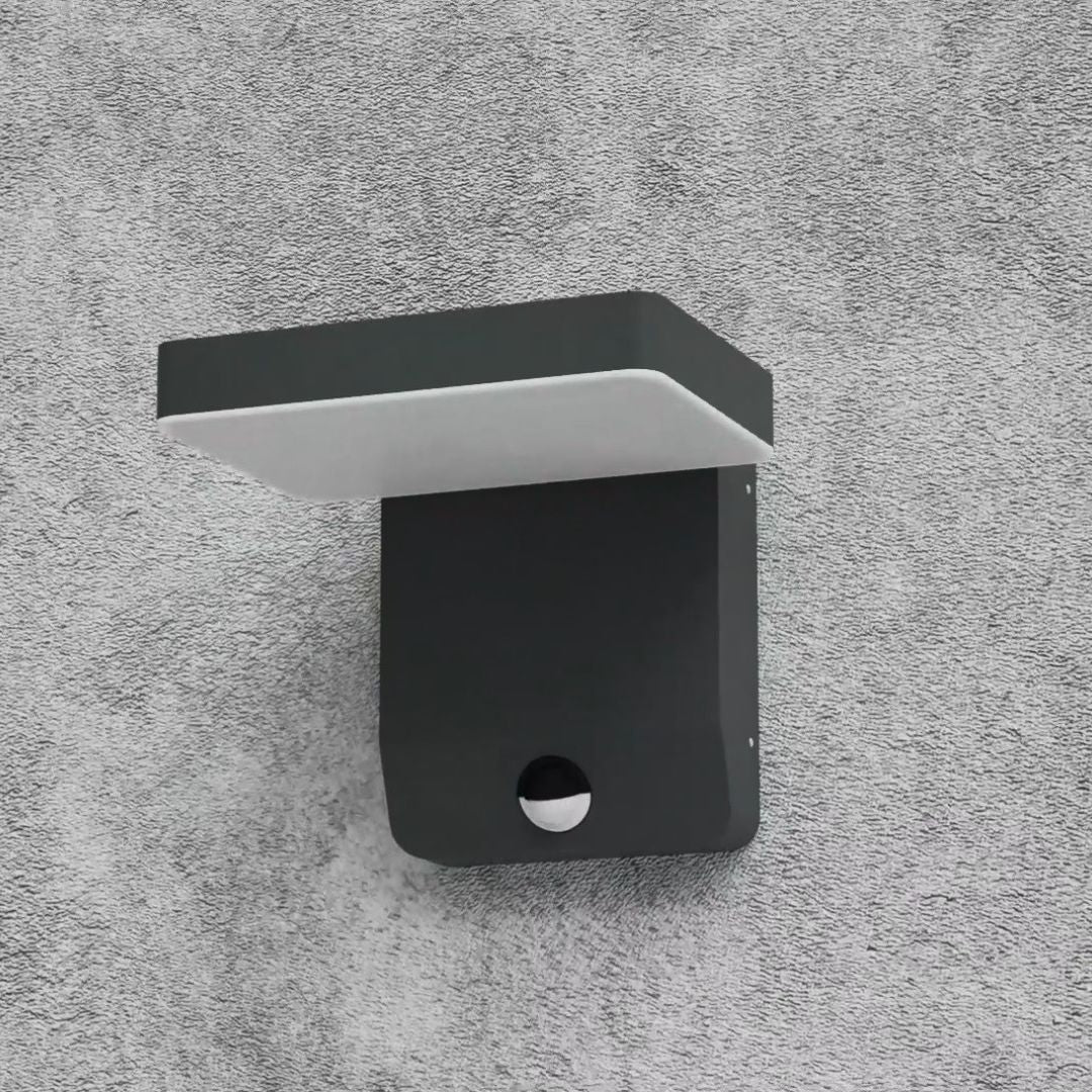 Solar-Powered Outdoor Wall Light with Motion Sensor – Modern Design, Cordless
