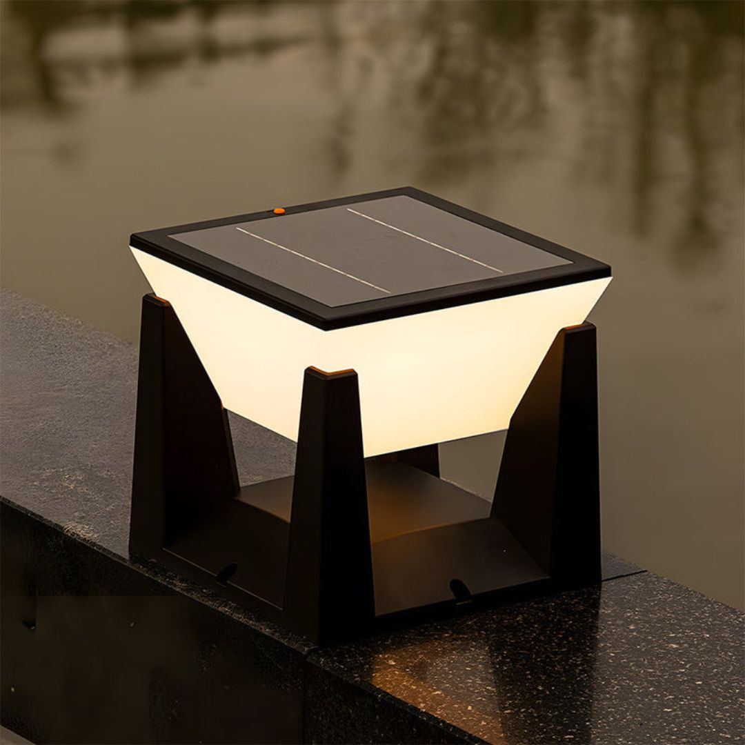 Solar-Powered Outdoor Wall Lights – Weather-Resistant Solar Garden Lights with Automatic Dusk-to-Dawn Sensor
