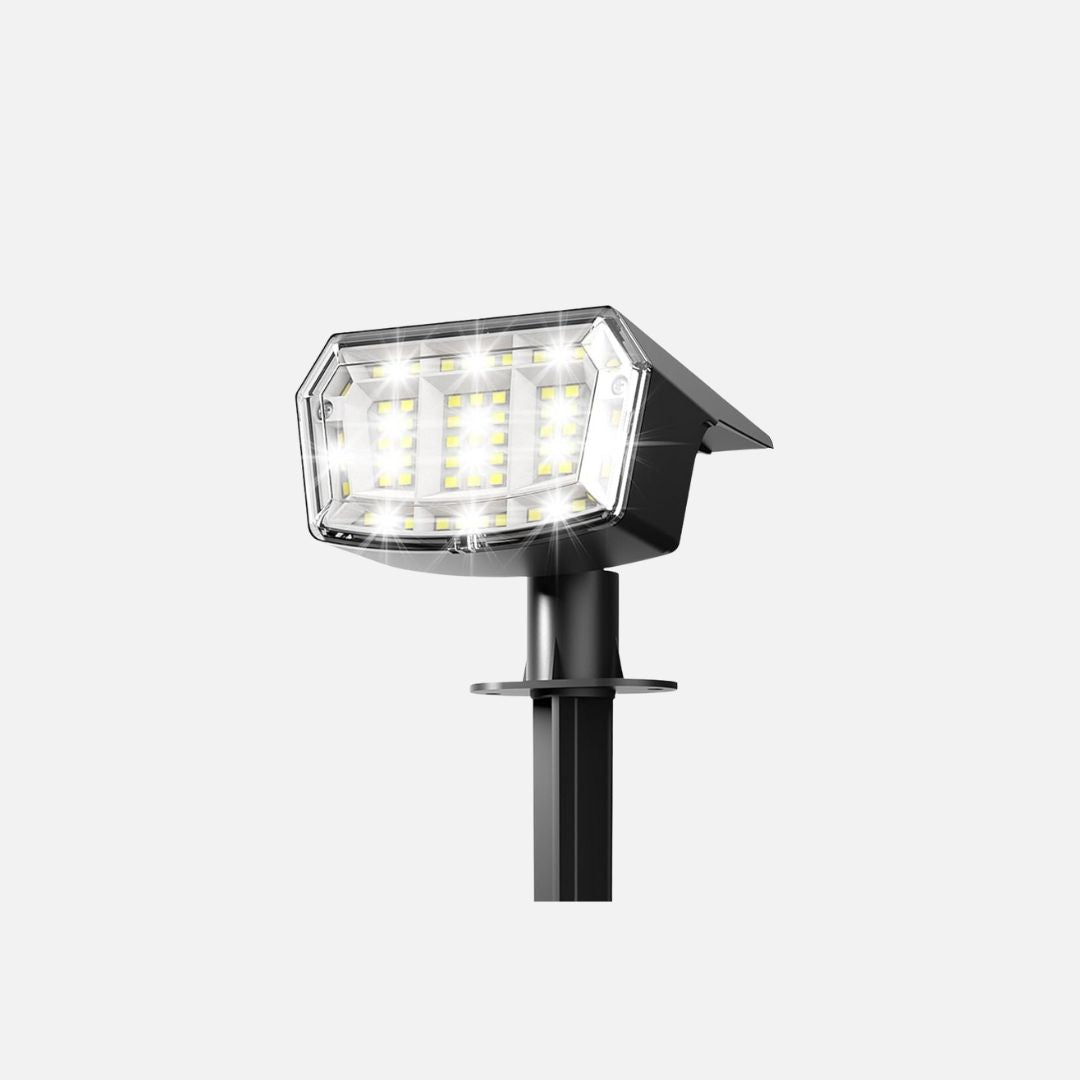 Solar Spot Lights Outdoor Waterproof Cool White LED IP65