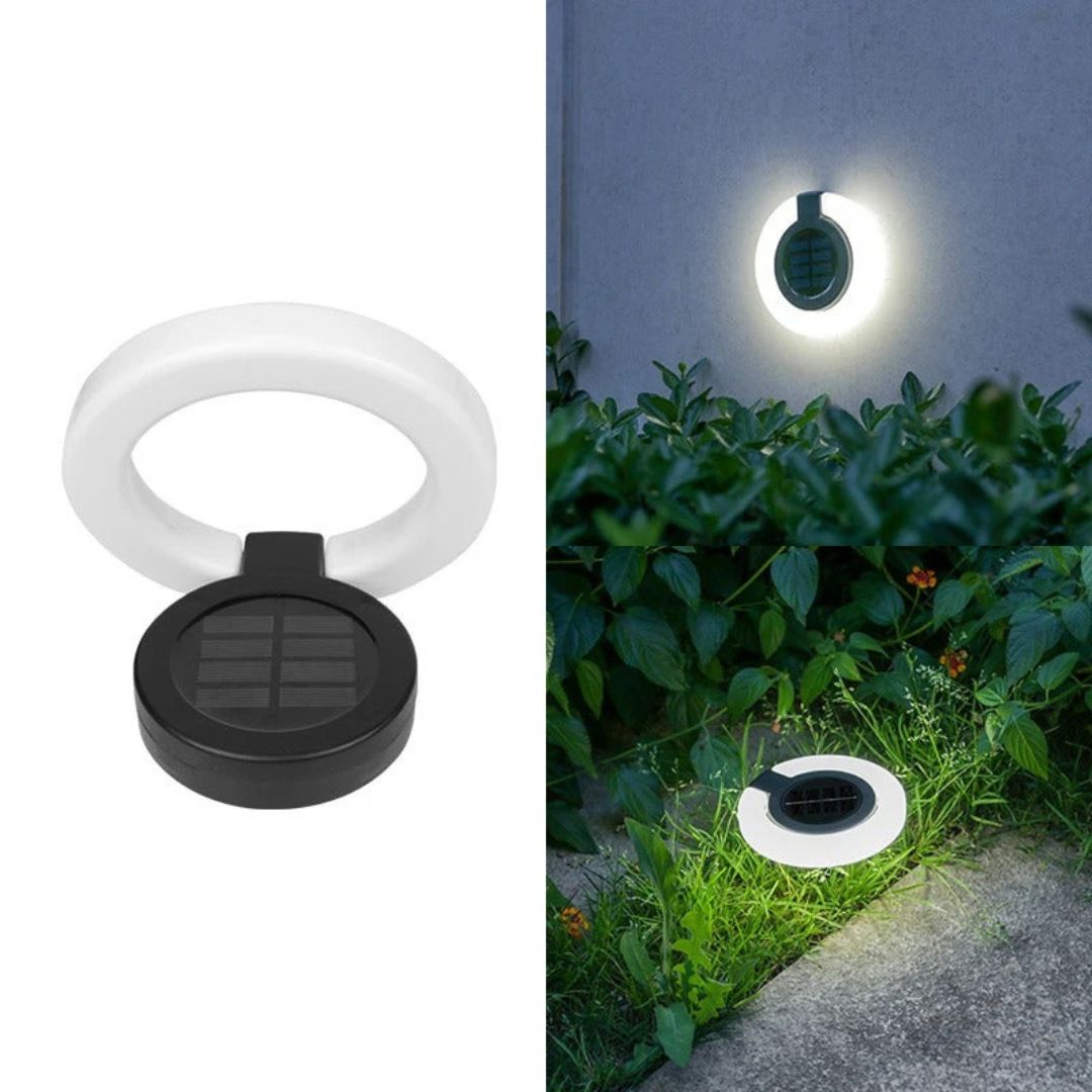 Adjustable Solar Ground Lights for Outdoor Use - Dual Design Garden Lights